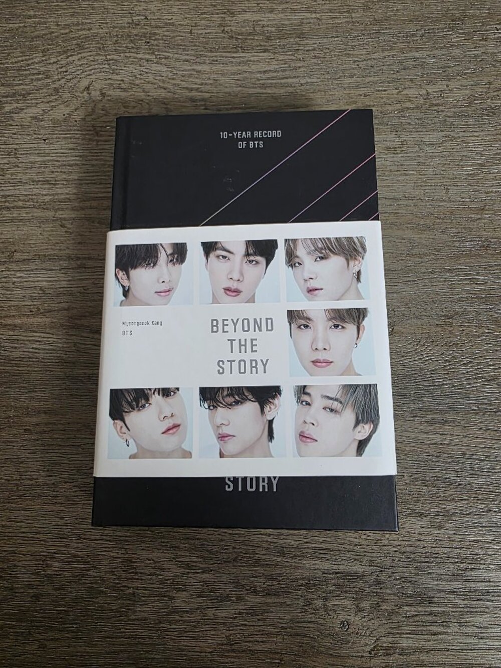 BTS Beyond the Story Hardcover Book 10-Year Record of BTS